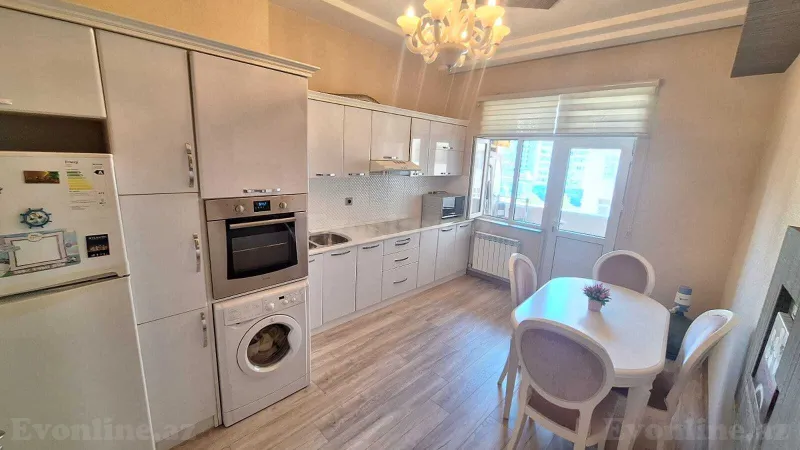 Kirayə verilir 2 otaqlı Mənzil Yeni tikili 80 m² Xətai r. - şəkil 16