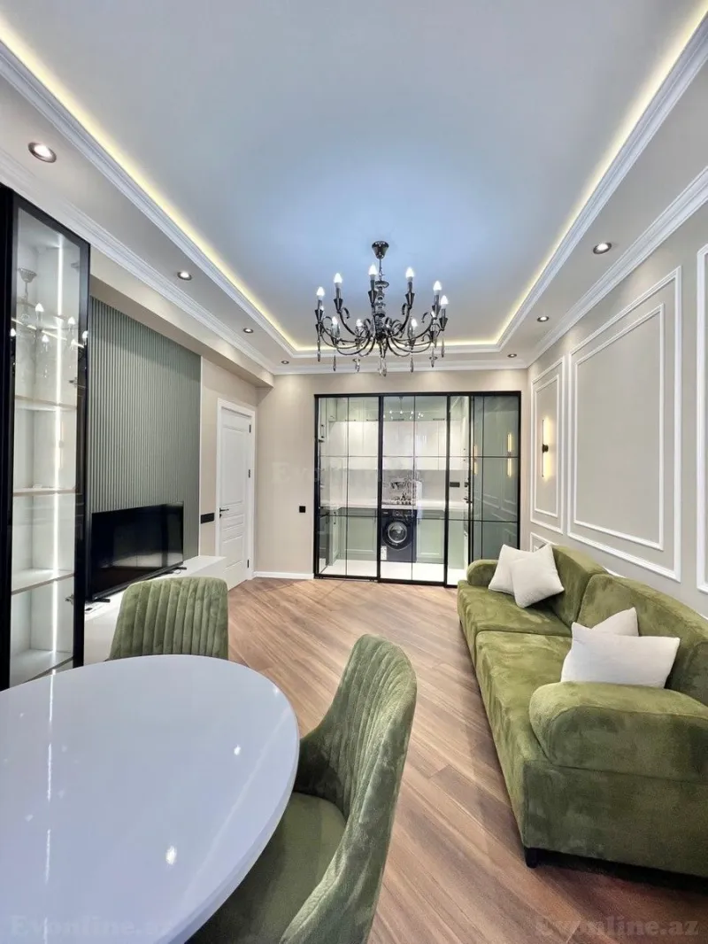 Kirayə verilir 2 otaqlı Mənzil Yeni tikili 65 m² Xətai r. - şəkil 2