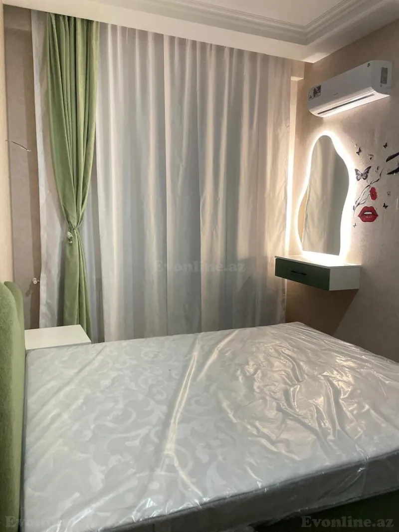 Kirayə verilir 2 otaqlı Mənzil Yeni tikili 60 m² Dərnəgül m. - şəkil 10