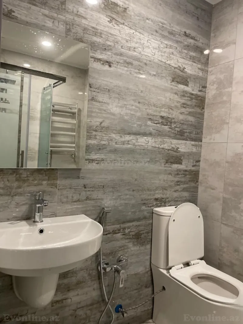 Kirayə verilir 2 otaqlı Mənzil Yeni tikili 60 m² Dərnəgül m. - şəkil 13