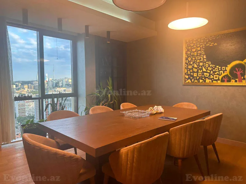 Kirayə verilir 5 otaqlı Mənzil Yeni tikili 250 m² Nizami m. - şəkil 3