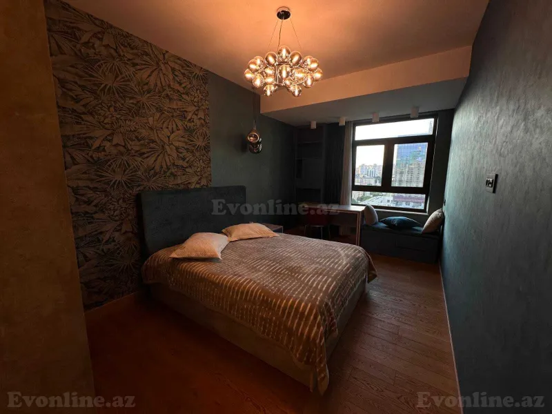 Kirayə verilir 5 otaqlı Mənzil Yeni tikili 250 m² Nizami m. - şəkil 6