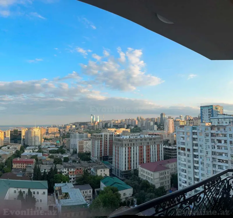 Kirayə verilir 5 otaqlı Mənzil Yeni tikili 250 m² Nizami m. - şəkil 9
