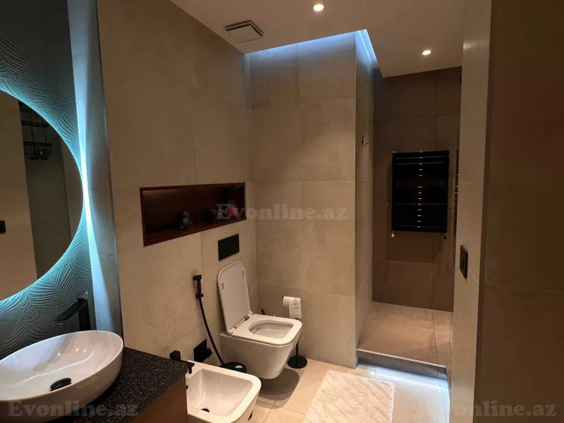 Kirayə verilir 5 otaqlı Mənzil Yeni tikili 250 m² Nizami m. - şəkil 10