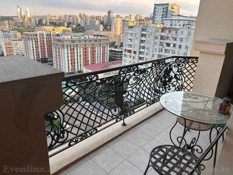 Kirayə verilir 5 otaqlı Mənzil Yeni tikili 250 m² Nizami m. - şəkil 19