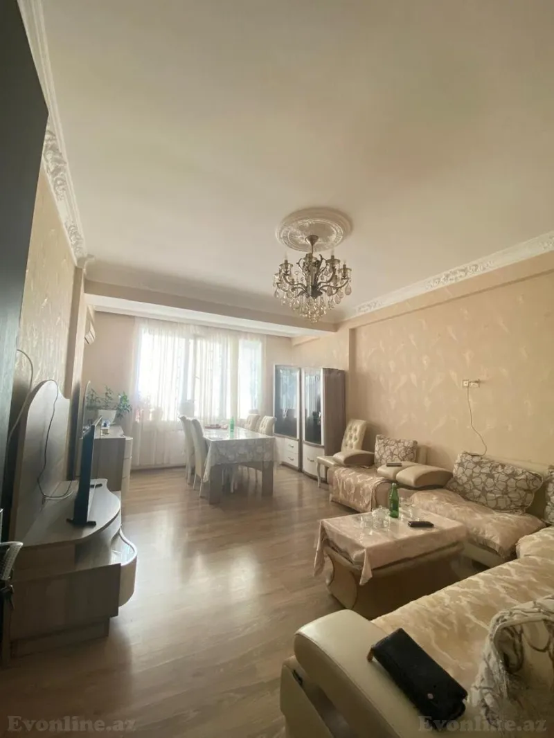 2 otaqlı Mənzil 74 m² Qara Qarayev m. Kirayə verilir