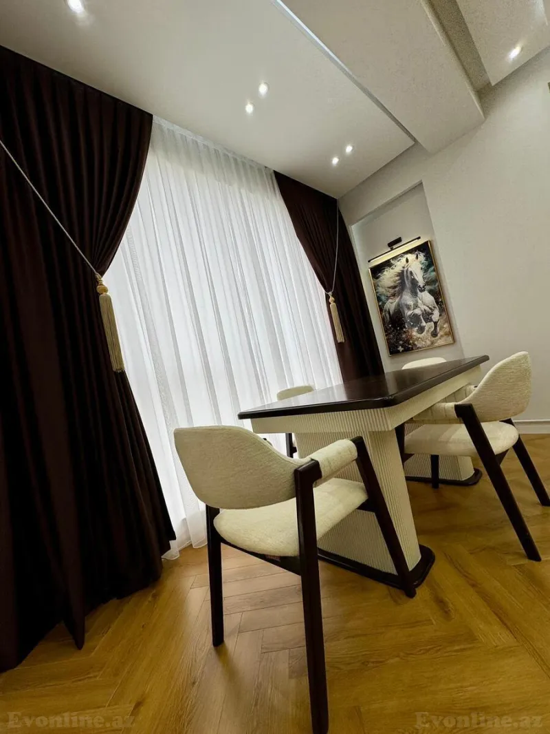 Kirayə verilir 2 otaqlı Mənzil Yeni tikili 75 m² Nəsimi r. - şəkil 3