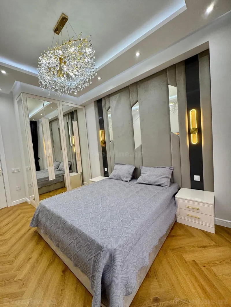Kirayə verilir 2 otaqlı Mənzil Yeni tikili 75 m² Nəsimi r. - şəkil 8