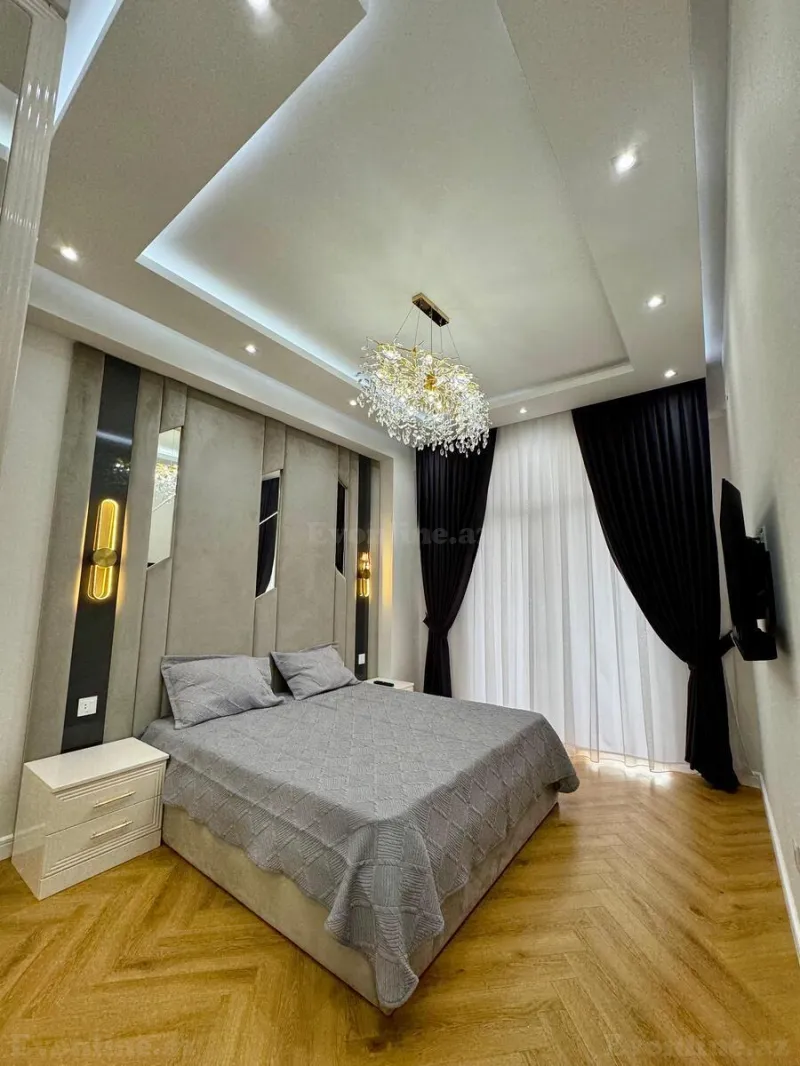 Kirayə verilir 2 otaqlı Mənzil Yeni tikili 75 m² Nəsimi r. - şəkil 12