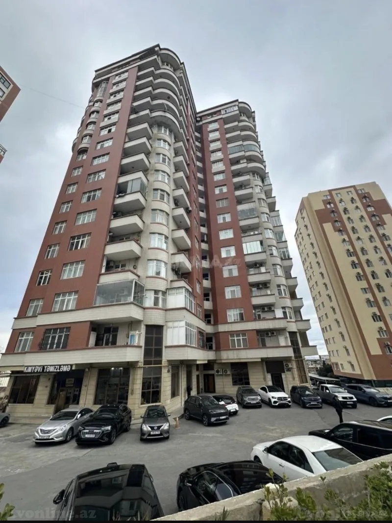 Satılır 3 otaqlı Mənzil Yeni tikili 107 m² H.Cavid pr. - şəkil 2