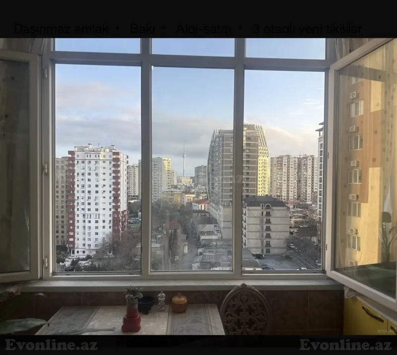 Satılır 3 otaqlı Mənzil Yeni tikili 107 m² H.Cavid pr. - şəkil 19
