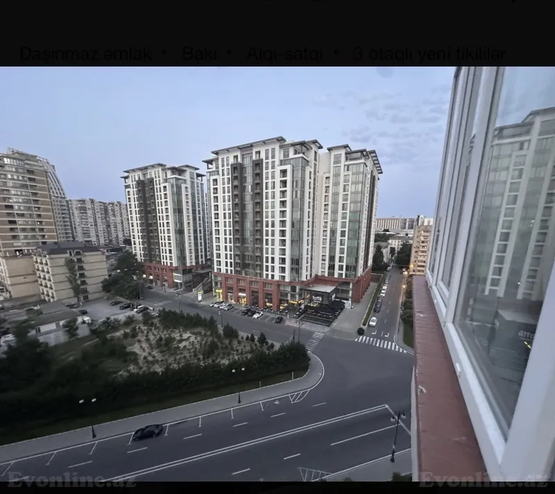 Satılır 3 otaqlı Mənzil Yeni tikili 107 m² H.Cavid pr. - şəkil 20