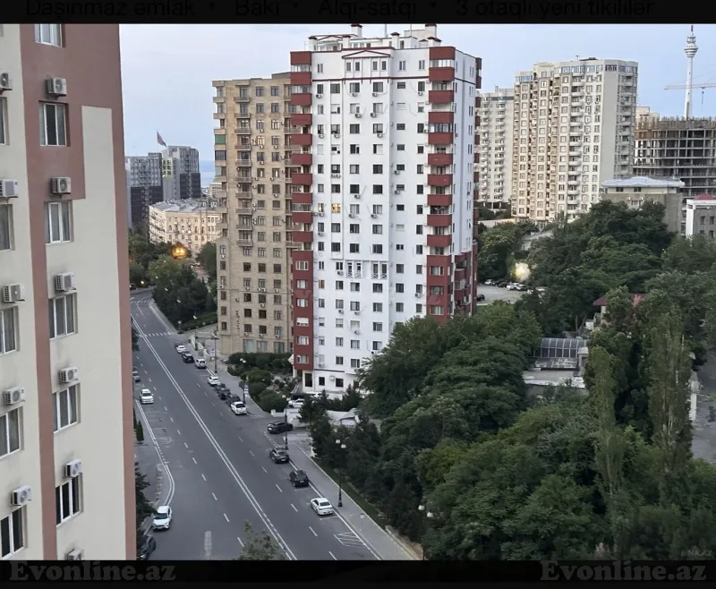 Satılır 3 otaqlı Mənzil Yeni tikili 107 m² H.Cavid pr. - şəkil 21