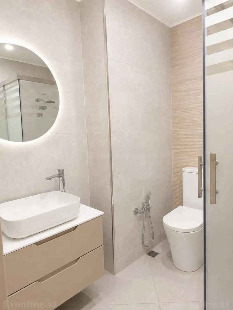 Satılır 2 otaqlı Mənzil Yeni tikili 80 m² Dərnəgül m. - şəkil 6