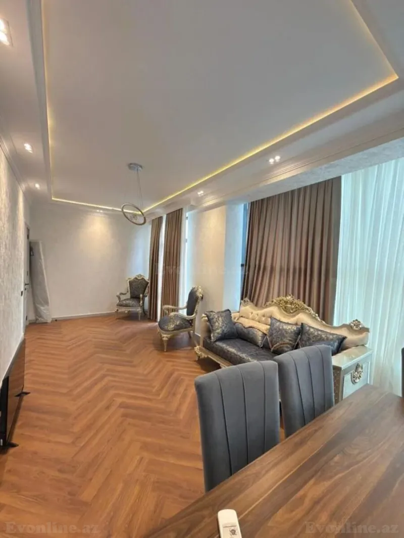 Kirayə verilir 2 otaqlı Mənzil Yeni tikili 85 m² Nərimanov r. - şəkil 5