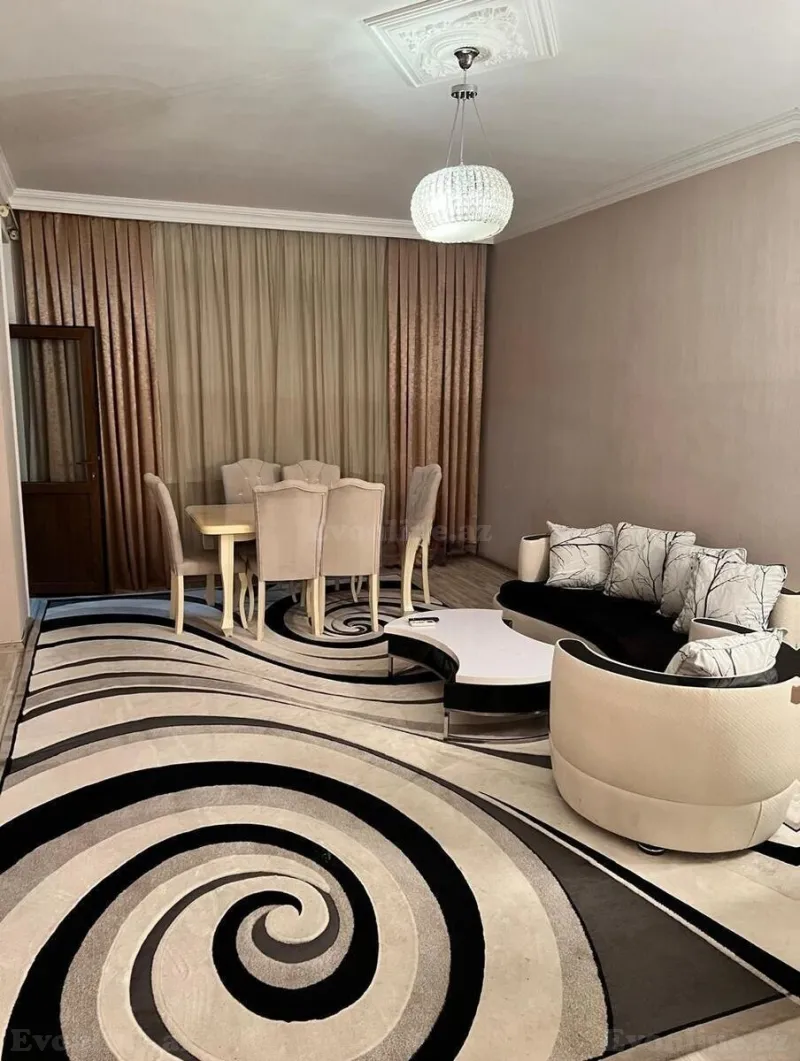 2 otaqlı Mənzil 80 m² Gənclik m. Kirayə verilir