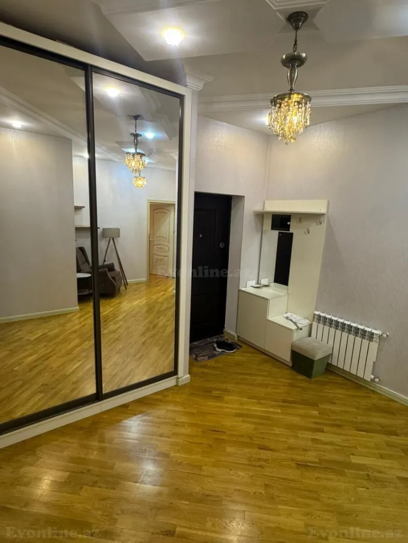 Kirayə verilir 2 otaqlı Mənzil Yeni tikili 80 m² Nərimanov r. - şəkil 3