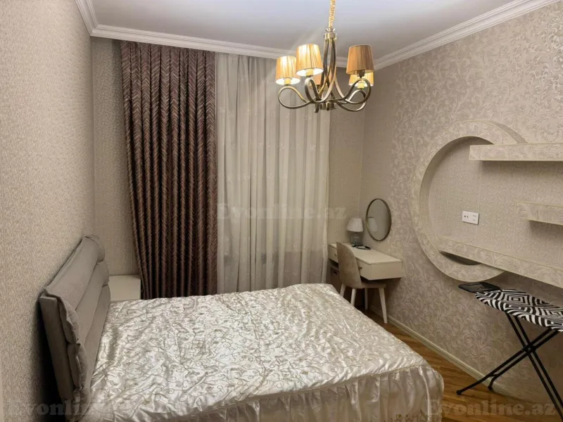 Kirayə verilir 2 otaqlı Mənzil Yeni tikili 80 m² Nərimanov r. - şəkil 11