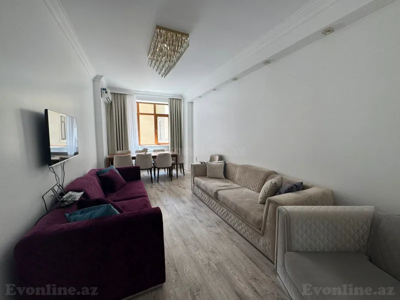 Satılır 2 otaqlı Mənzil Yeni tikili 73 m² Gənclik m. - şəkil 5