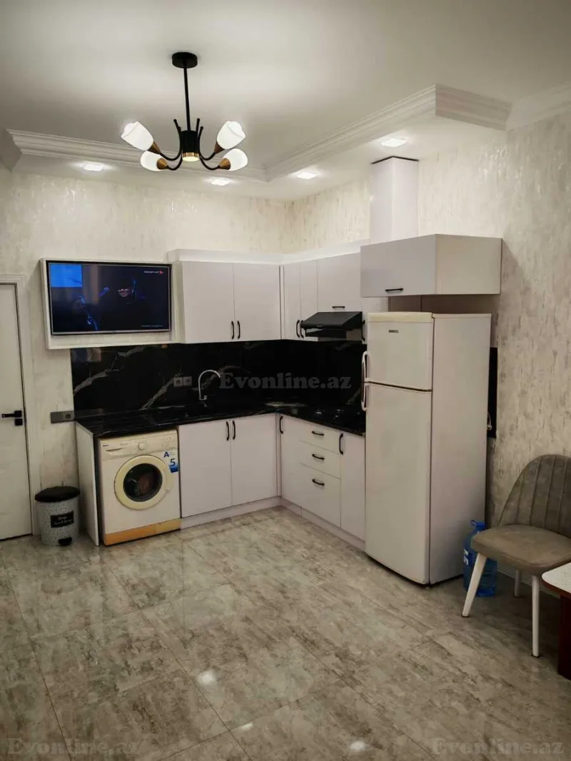 Kirayə verilir 1 otaqlı Mənzil Yeni tikili 48 m² Bakıxanov - şəkil 2