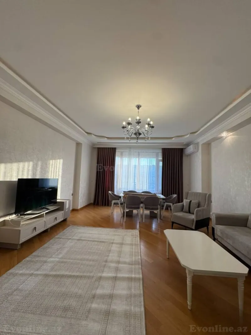 Kirayə verilir 4 otaqlı Mənzil Yeni tikili 220 m² Nizami m. - şəkil 11