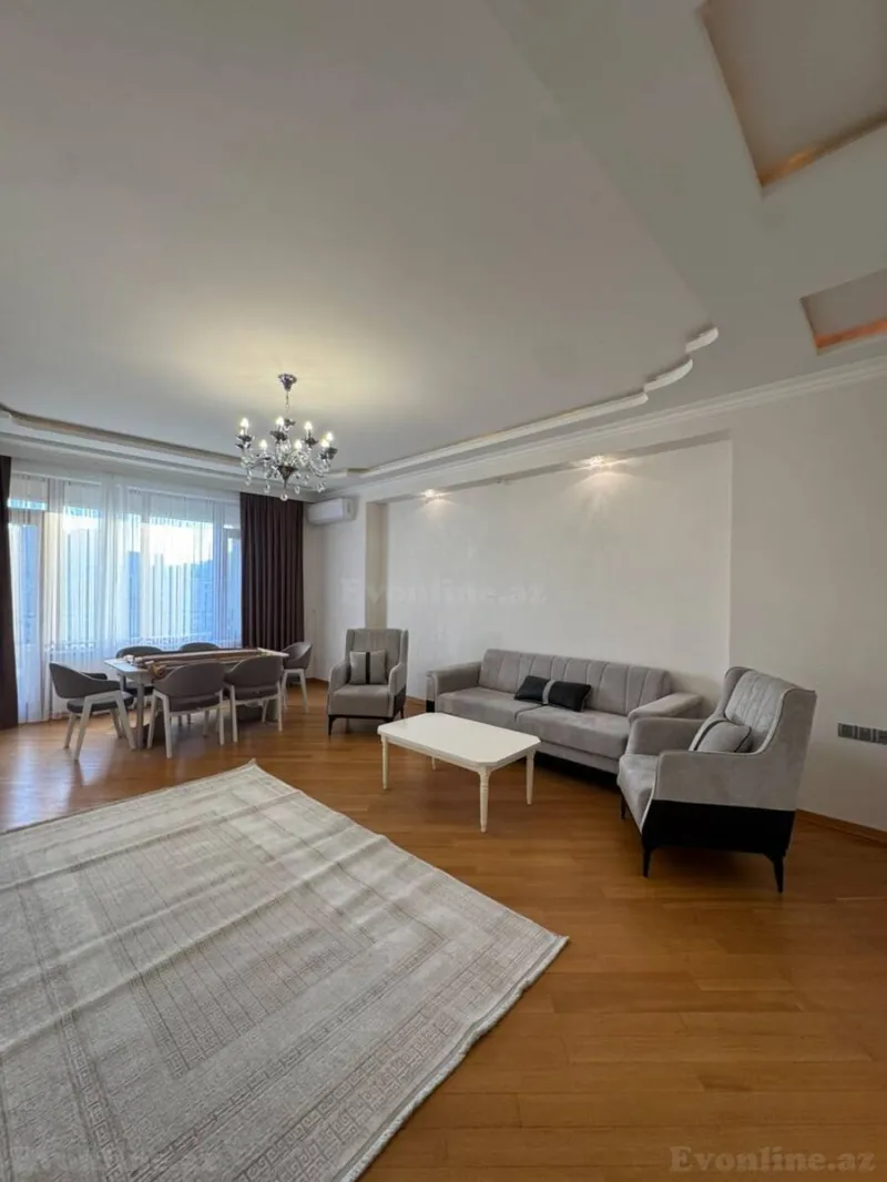 Kirayə verilir 4 otaqlı Mənzil Yeni tikili 220 m² Nizami m. - şəkil 13