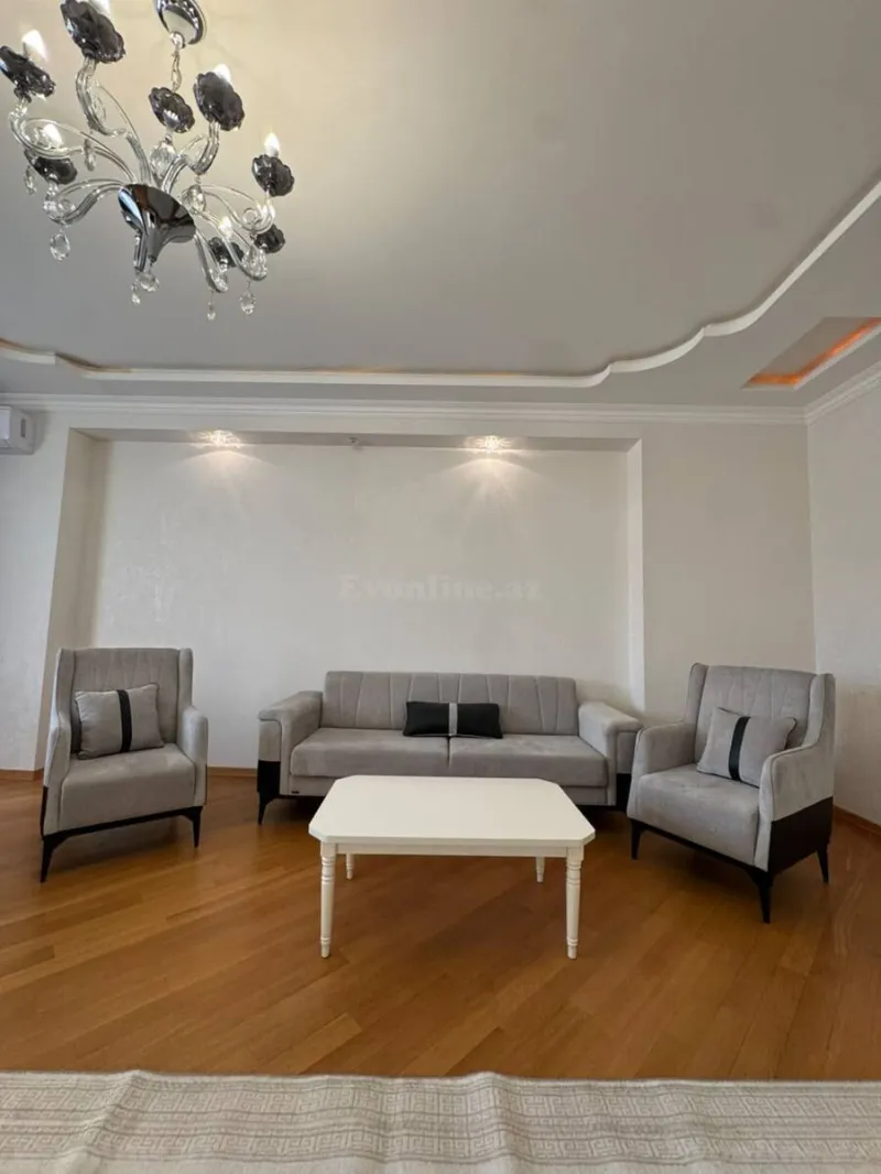 Kirayə verilir 4 otaqlı Mənzil Yeni tikili 220 m² Nizami m. - şəkil 14