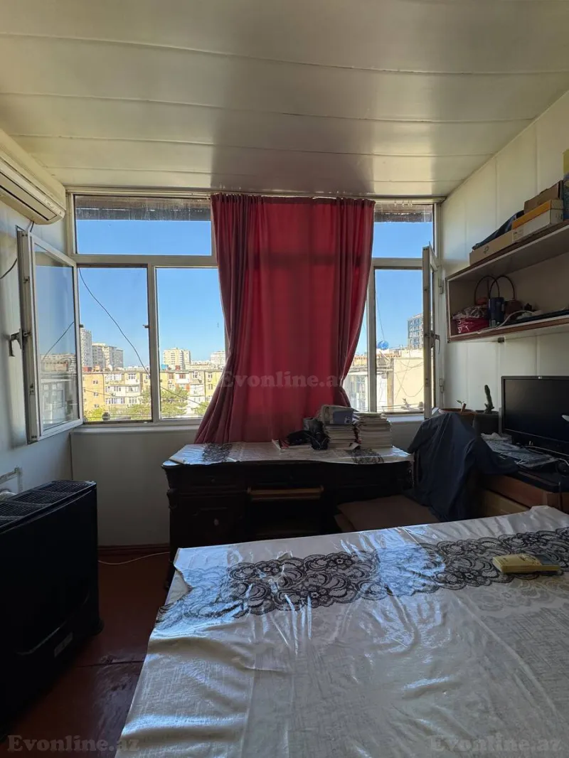 Satılır 1 otaqlı Mənzil Köhnə tikili 40 m² İnşaatçılar m. - şəkil 5