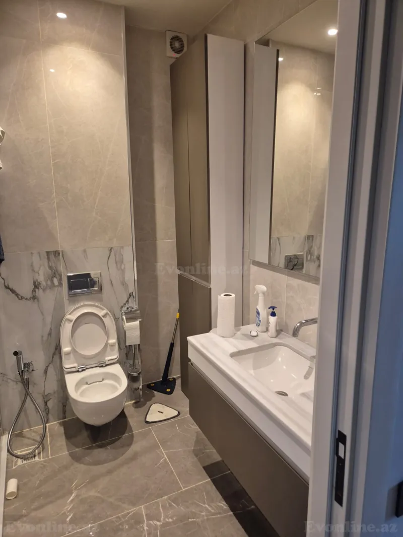 Kirayə verilir 1 otaqlı Mənzil Yeni tikili 60 m² Sea Breeze - şəkil 5