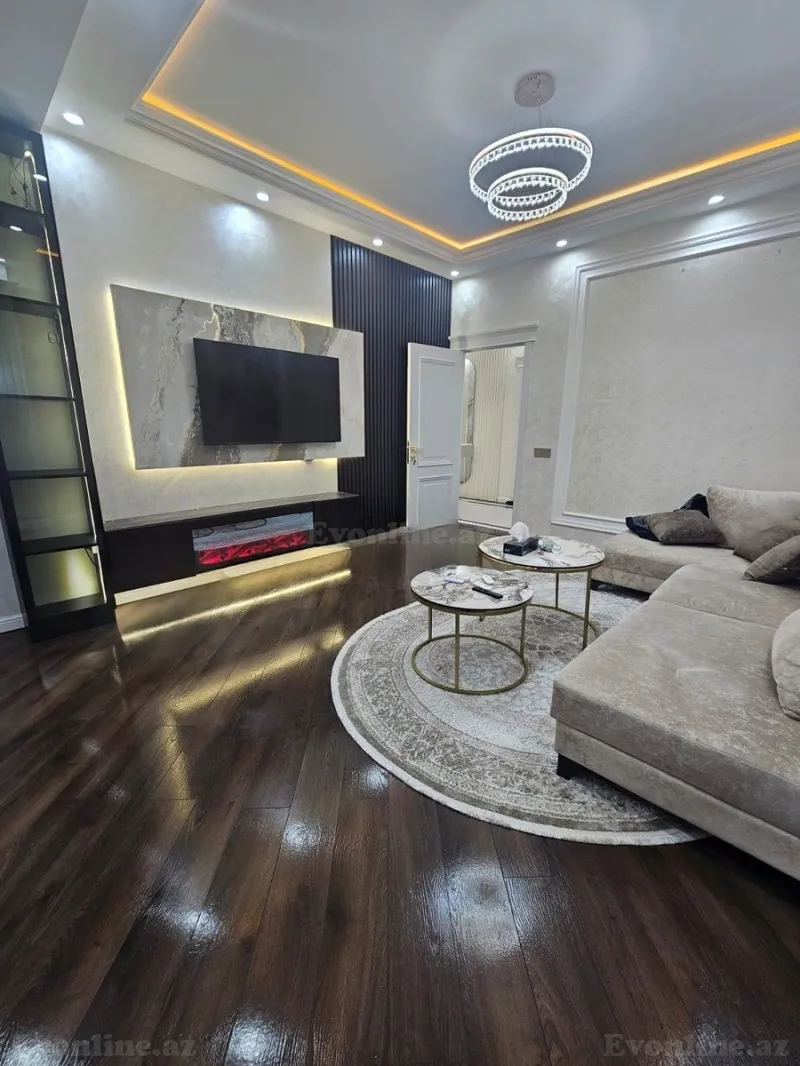2 otaqlı Mənzil 80 m² Bakıxanov Kirayə verilir