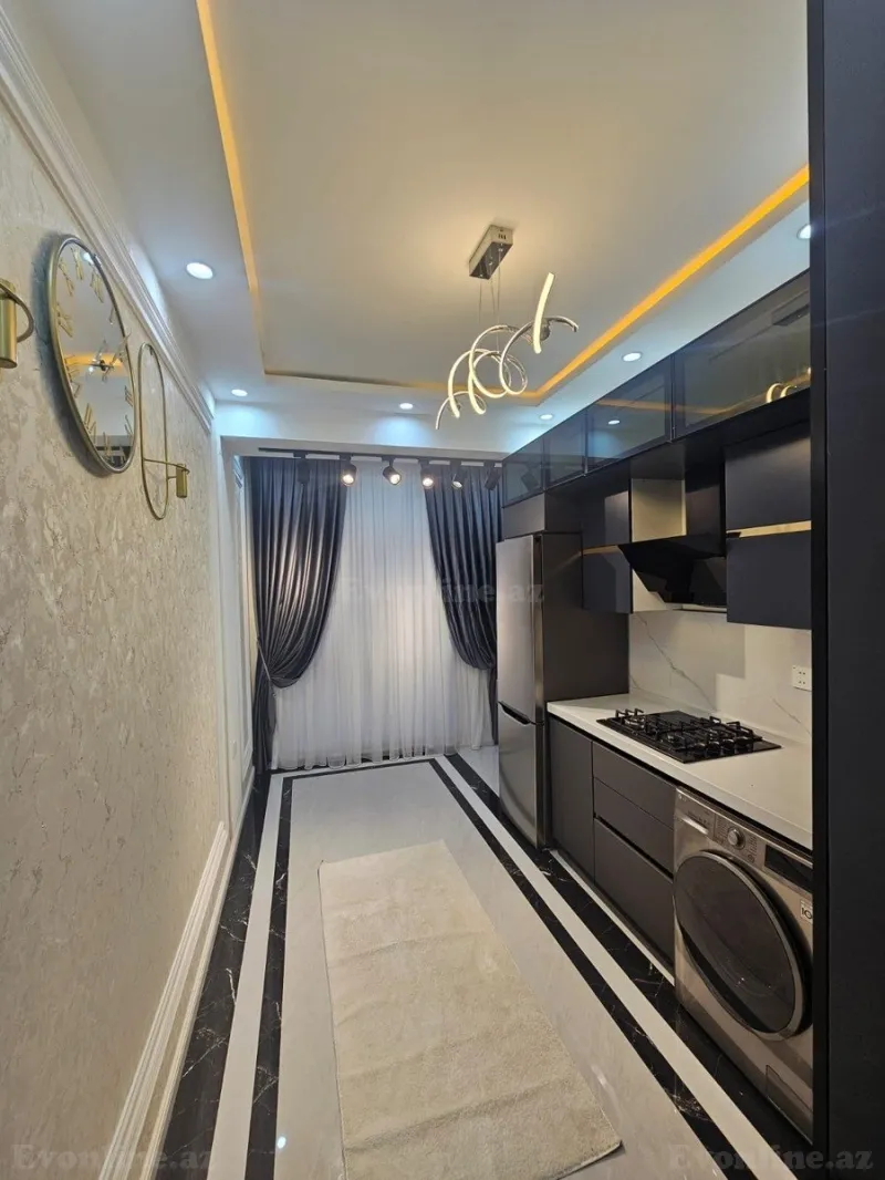 Kirayə verilir 2 otaqlı Mənzil Yeni tikili 80 m² Bakıxanov - şəkil 2