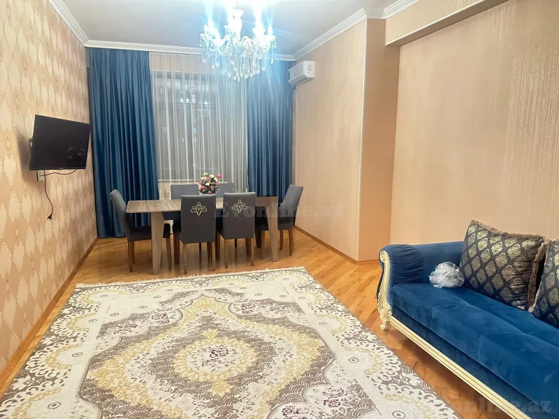 Kirayə verilir 2 otaqlı Mənzil Yeni tikili 90 m² Koroğlu m. - şəkil 3