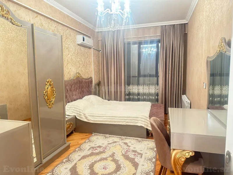 Kirayə verilir 2 otaqlı Mənzil Yeni tikili 90 m² Koroğlu m. - şəkil 5