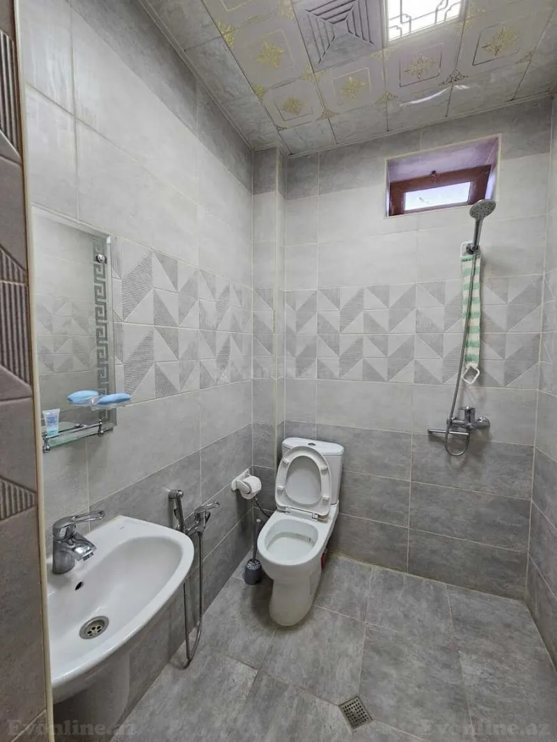 Kirayə verilir 4 otaqlı Həyət evi 130 m² Qəbələ - şəkil 11