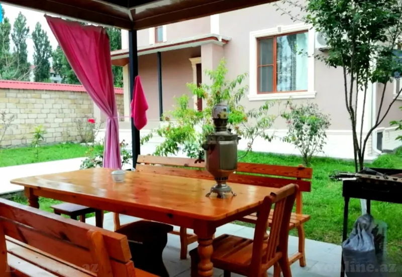 Kirayə verilir 4 otaqlı Həyət evi 130 m² Qəbələ - şəkil 16