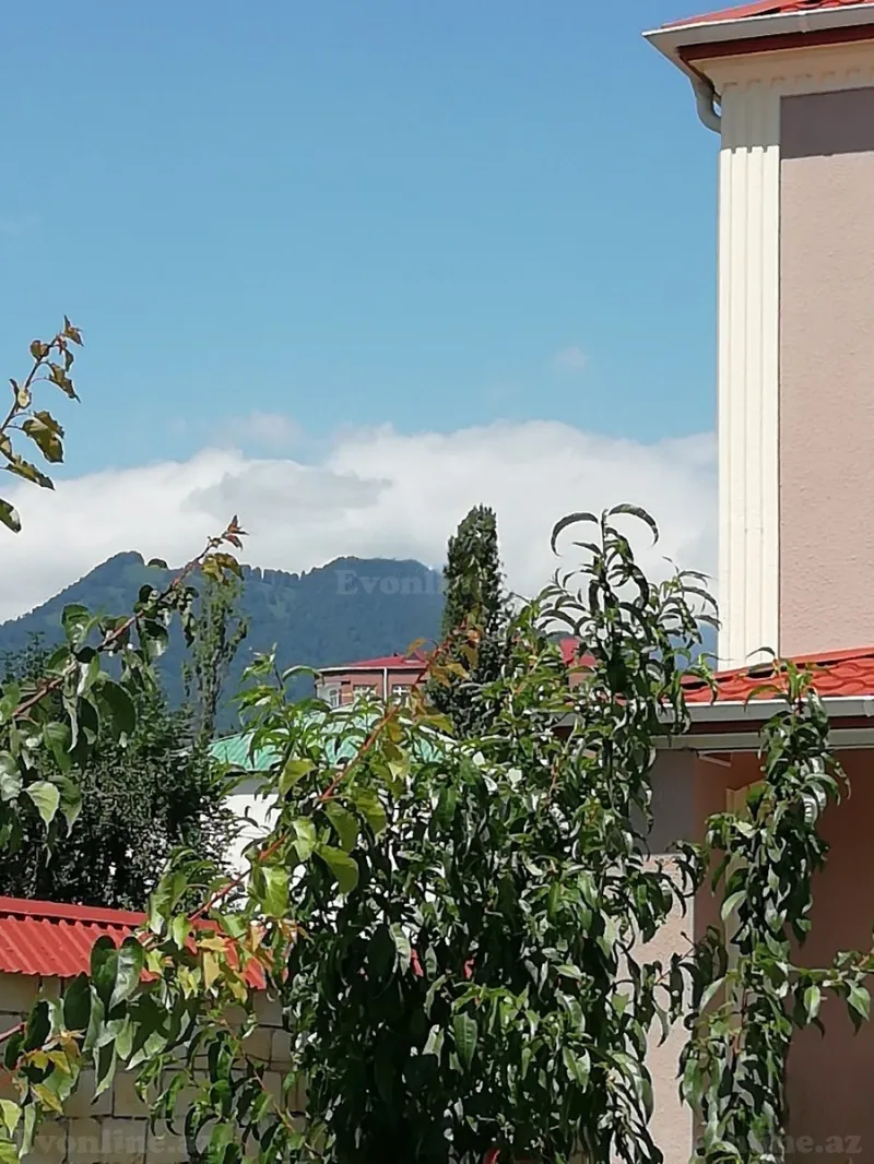 Kirayə verilir 4 otaqlı Həyət evi 130 m² Qəbələ - şəkil 20
