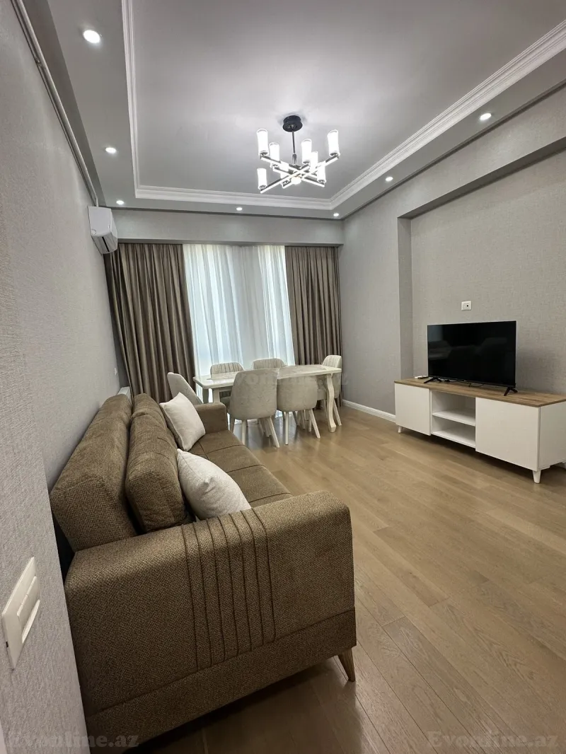 Kirayə verilir 2 otaqlı Mənzil Yeni tikili 50 m² Yasamal - şəkil 2