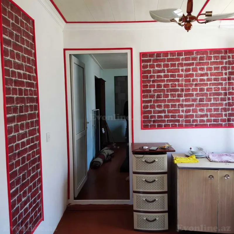 Satılır 3 otaqlı Həyət evi 65 m² İnşaatçılar m. - şəkil 3