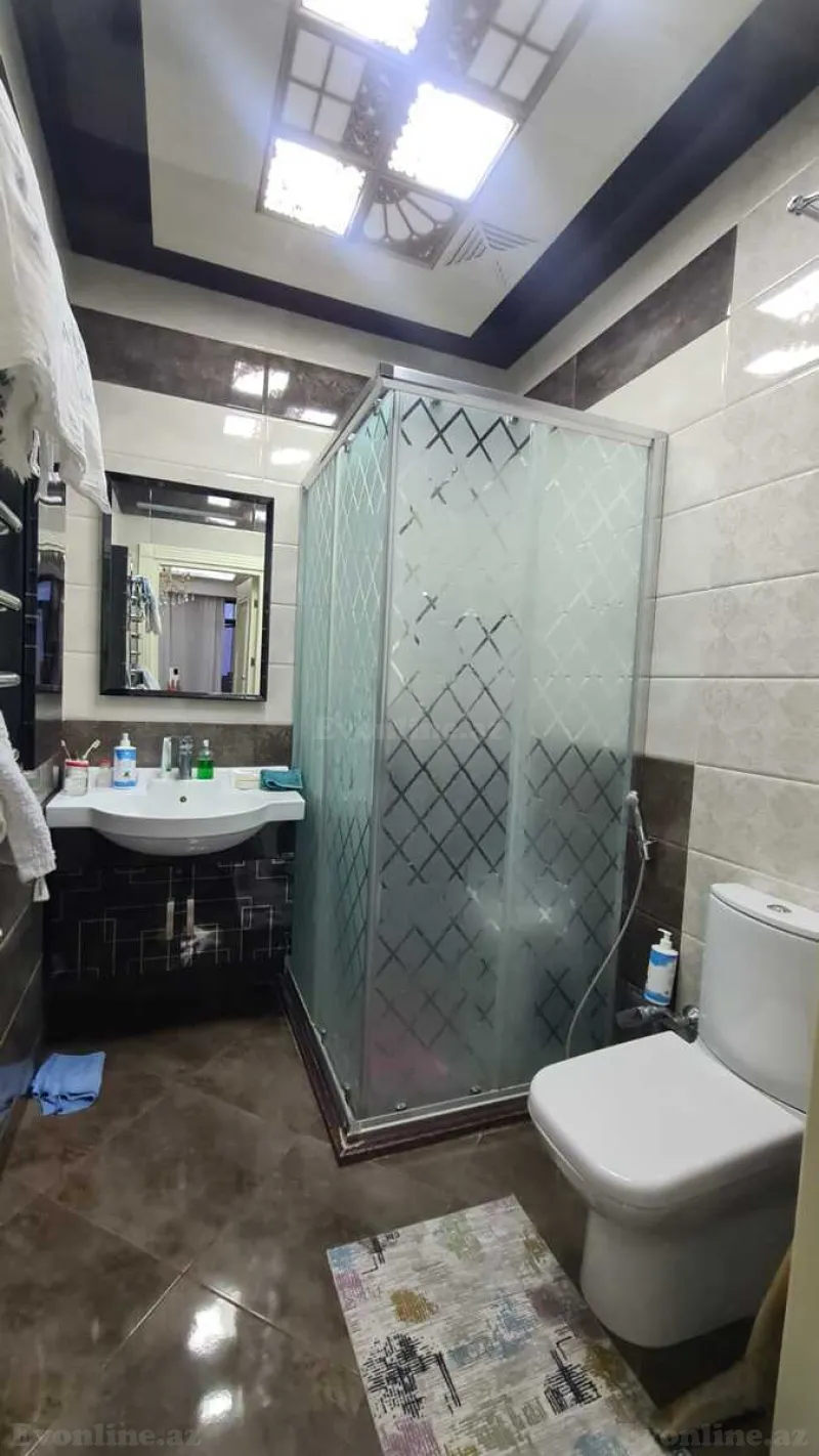 Satılır 3 otaqlı Mənzil Yeni tikili 135 m² İnşaatçılar m. - şəkil 12