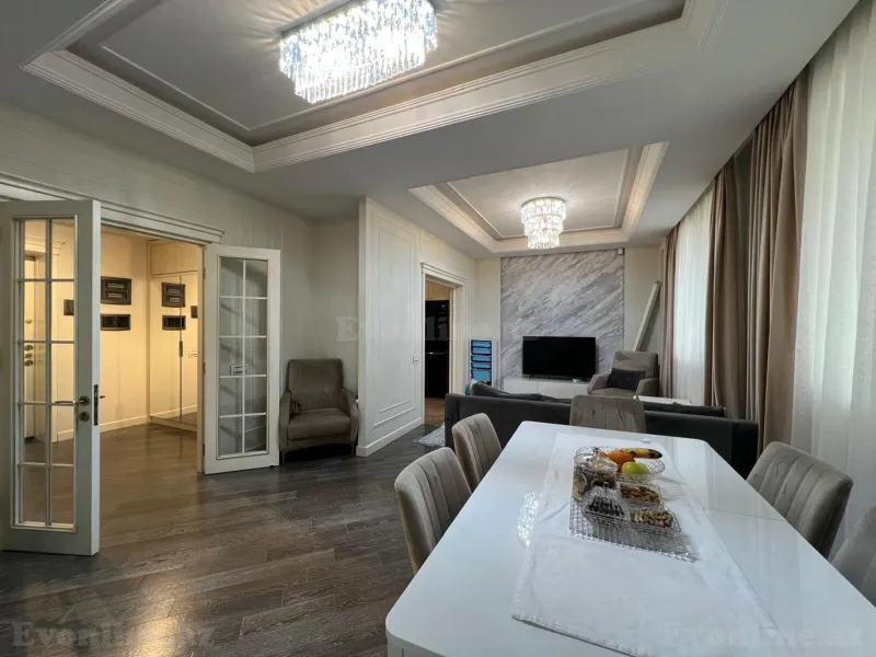 Satılır 3 otaqlı Mənzil Yeni tikili 88 m² Elmlər Akademiyası m. - şəkil 14