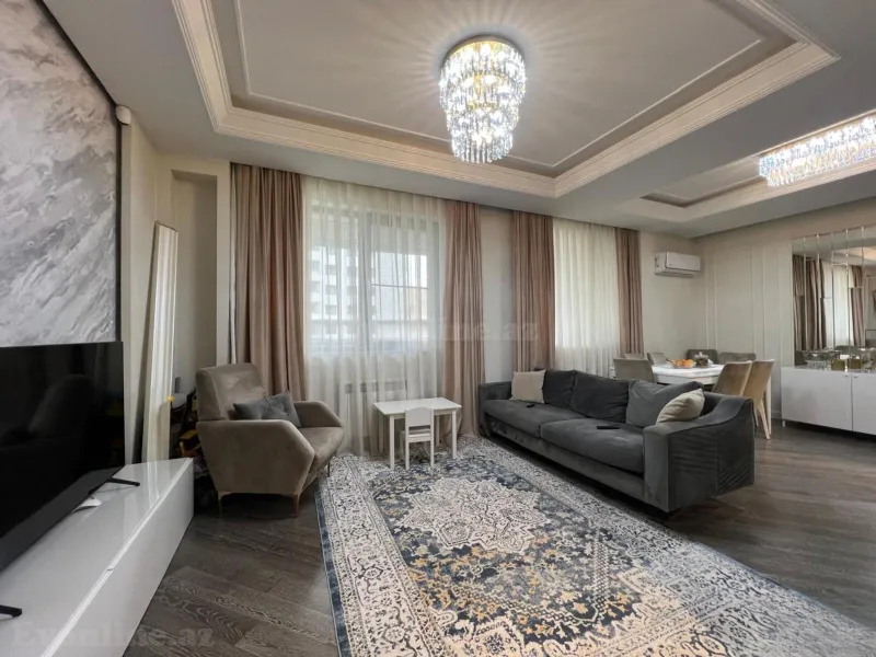 Satılır 3 otaqlı Mənzil Yeni tikili 88 m² Elmlər Akademiyası m. - şəkil 16