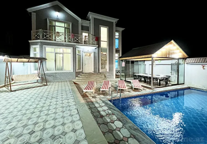 Qəbələda 5 otaqlı həyət evi kirayə verilir