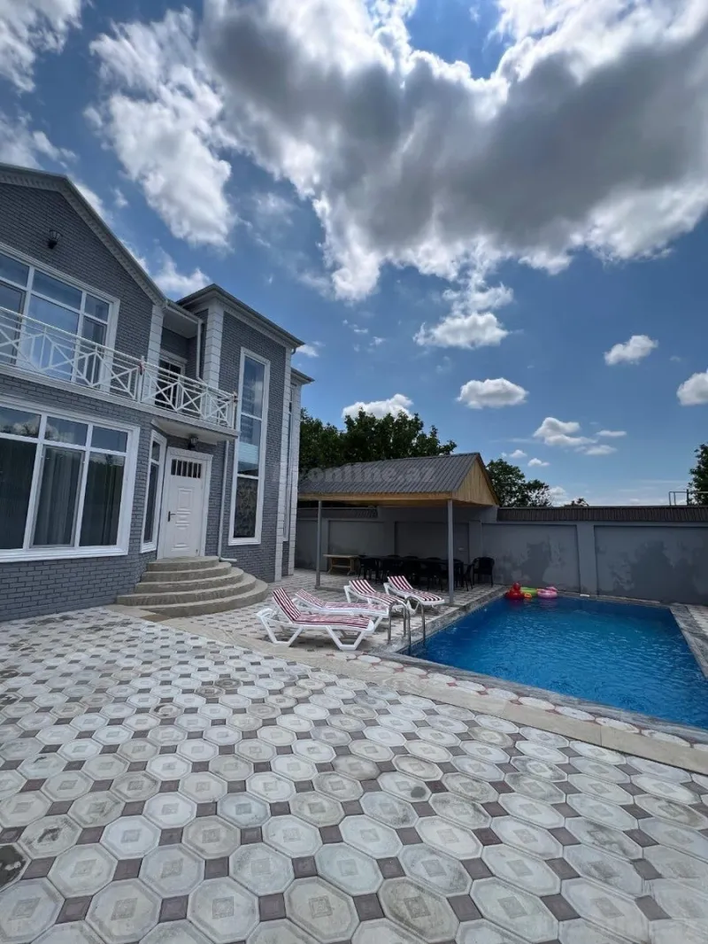 Kirayə verilir 5 otaqlı Həyət evi 150 m² Qəbələ - şəkil 3