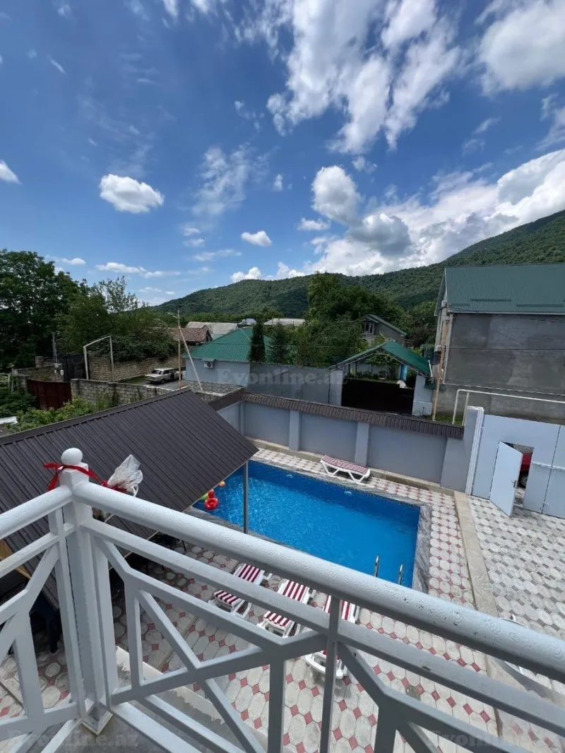 Kirayə verilir 5 otaqlı Həyət evi 150 m² Qəbələ - şəkil 4