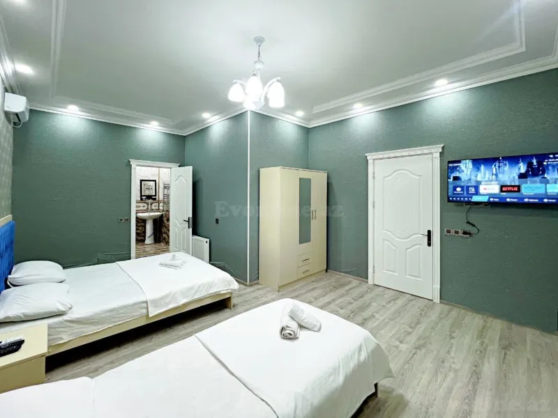 Kirayə verilir 5 otaqlı Həyət evi 150 m² Qəbələ - şəkil 11