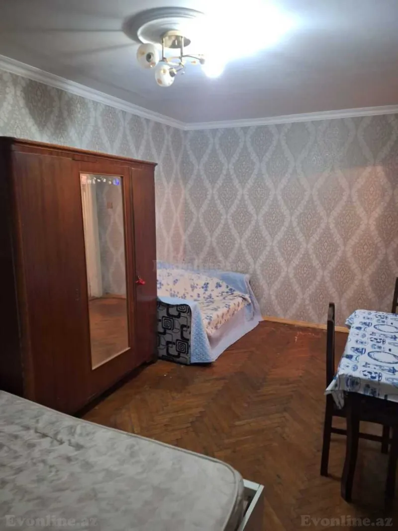 Kirayə verilir 1 otaqlı Mənzil Köhnə tikili 40 m² Qara Qarayev m. - şəkil 2