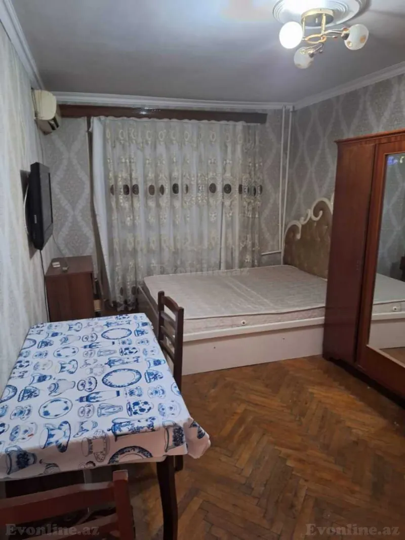 Kirayə verilir 1 otaqlı Mənzil Köhnə tikili 40 m² Qara Qarayev m. - şəkil 3
