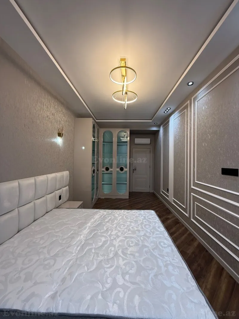 Satılır 3 otaqlı Mənzil Yeni tikili 90 m² Həzi Aslanov m. - şəkil 2