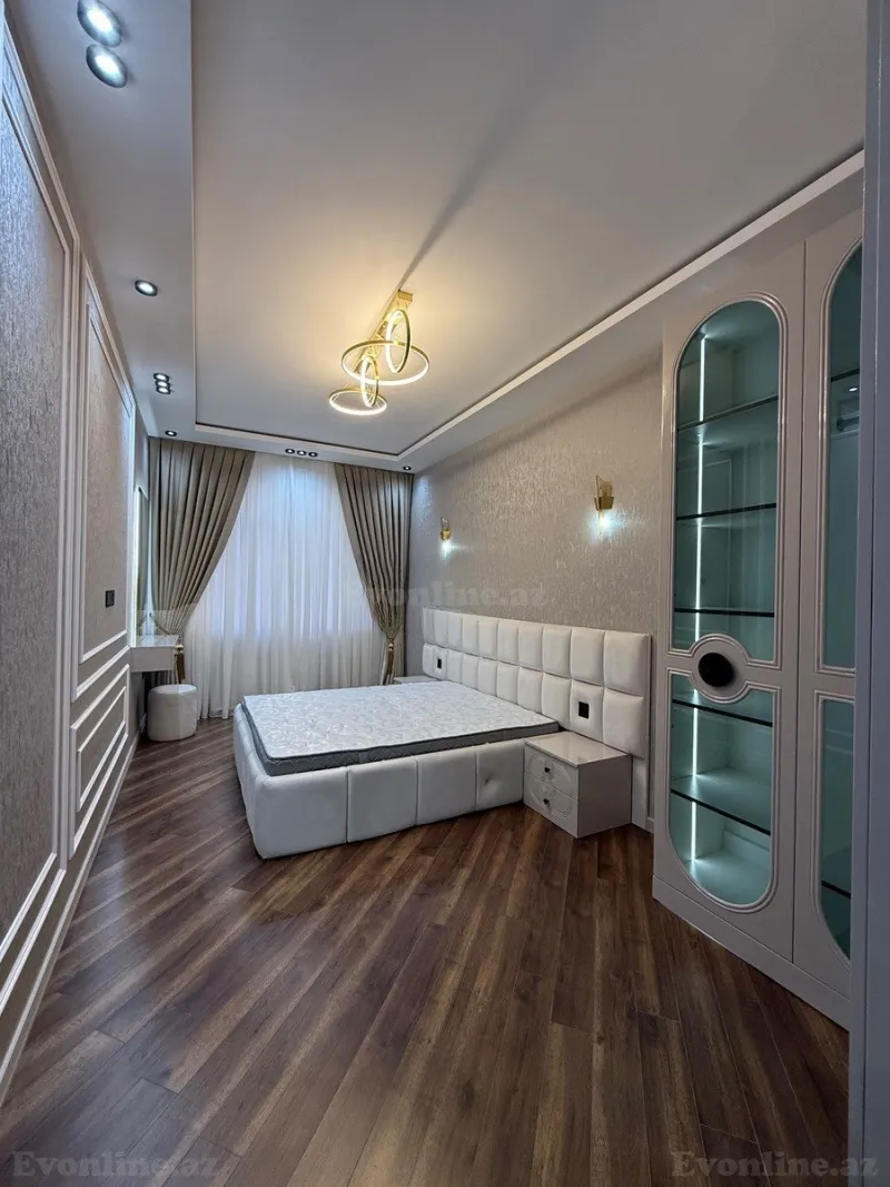 Satılır 3 otaqlı Mənzil Yeni tikili 90 m² Həzi Aslanov m. - şəkil 3