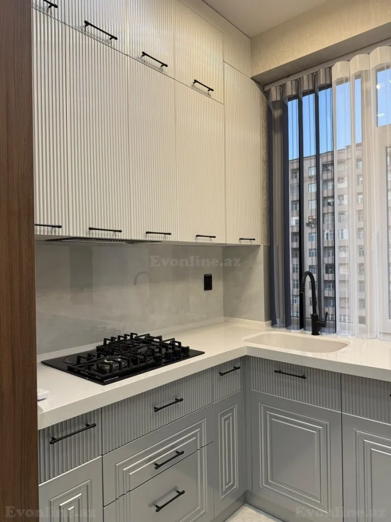 Satılır 3 otaqlı Mənzil Yeni tikili 90 m² Həzi Aslanov m. - şəkil 4